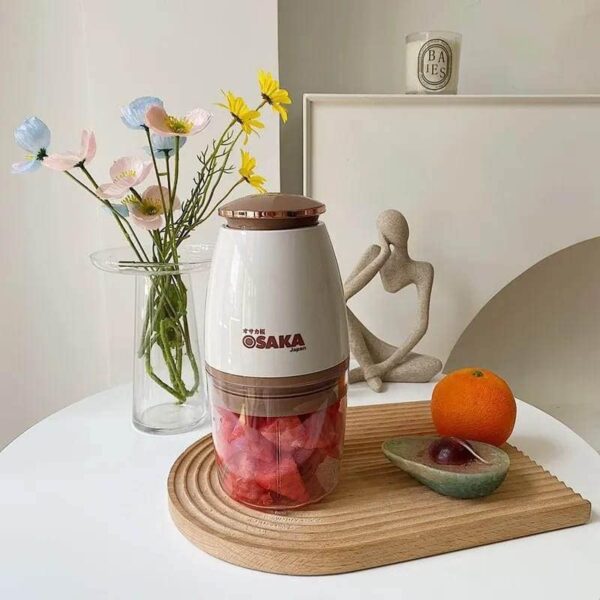 Osaka Japan Multi-Purpose Blender Meat Grinder – Bottom Grinder – Super Fast Fruit, Blender 750ml Grinder - Image 4