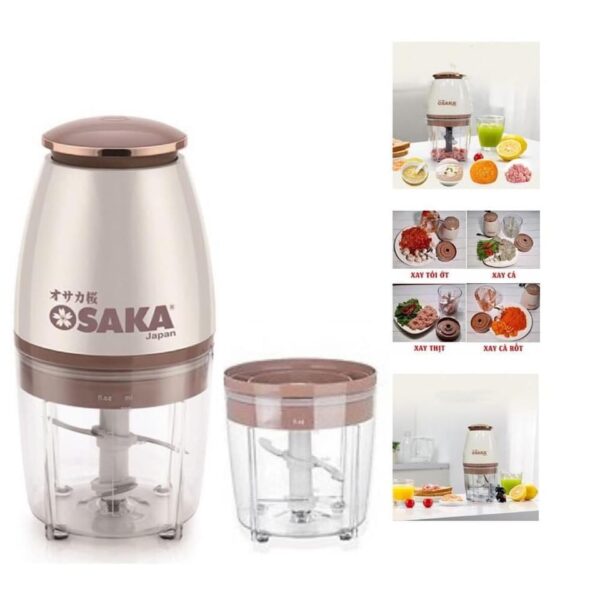 Osaka Japan Multi-Purpose Blender Meat Grinder – Bottom Grinder – Super Fast Fruit, Blender 750ml Grinder - Image 5