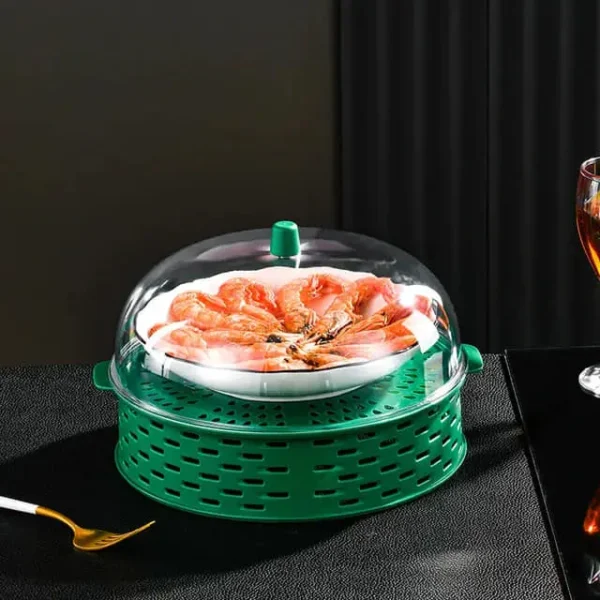 Food Plastic Cover Vegetable Cover Dining Table Kitchen Shelf 5 Layer premeum product - Image 9