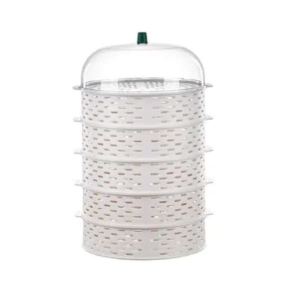 Food Plastic Cover Vegetable Cover Dining Table Kitchen Shelf 5 Layer premeum product - Image 3