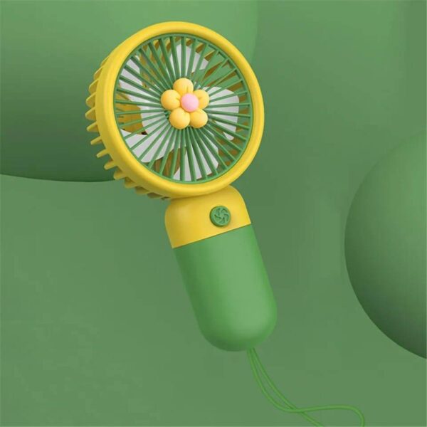 Hand Fan Smart cute handheld cooling USB Rechargeable Sports Pocket Mini Hand Fan - Image 4