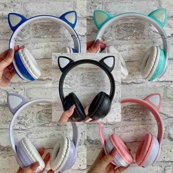 Cat STN-28 Over Ear Music Headset Glowing Ear Headphones Original Premium Quality - Image 4