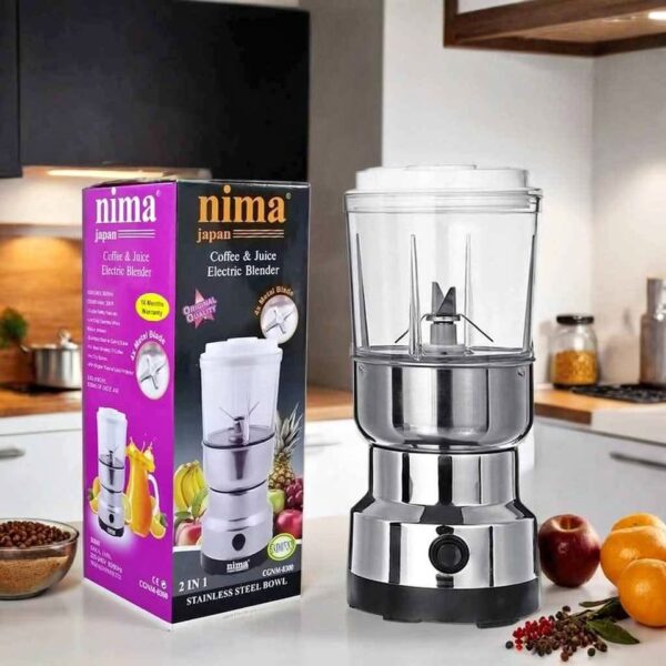 Nima 2 in 1 Electric Spice Grinder and Blender 1200Watt Havey Deuti Motor - Image 2