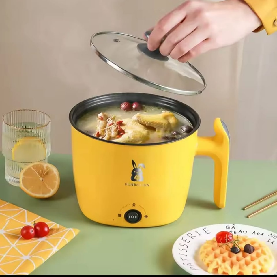 Mini Rice Cooker Electric Multi cooker Mini multi cooking pot 1.9L. Mini Curry Cooker