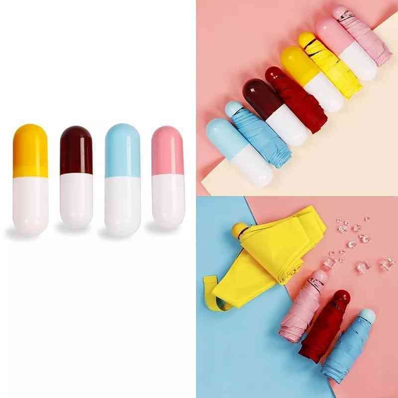 7" Mini Folding Capsule Umbrella