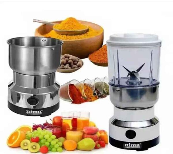 Nima 2 in 1 Electric Spice Grinder and Blender 1200Watt Havey Deuti Motor - Image 3