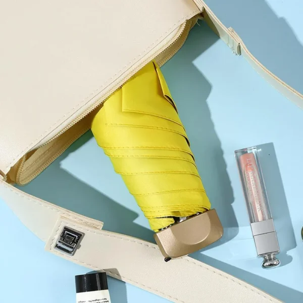 mini Iphone Umbrella Travel Rain/Sunscreen Compact 7inc Folding Umbrella Stylish Addition Modern - Choice Expression - Image 11