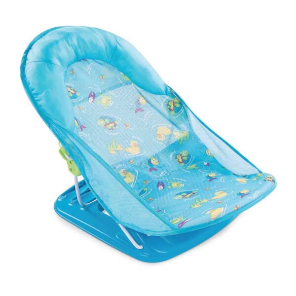 Baby Bather / Bath Seat For Newborn / Infant-Pillow included Summer Infant Washable Deluxe Baby Bathar - Image 8