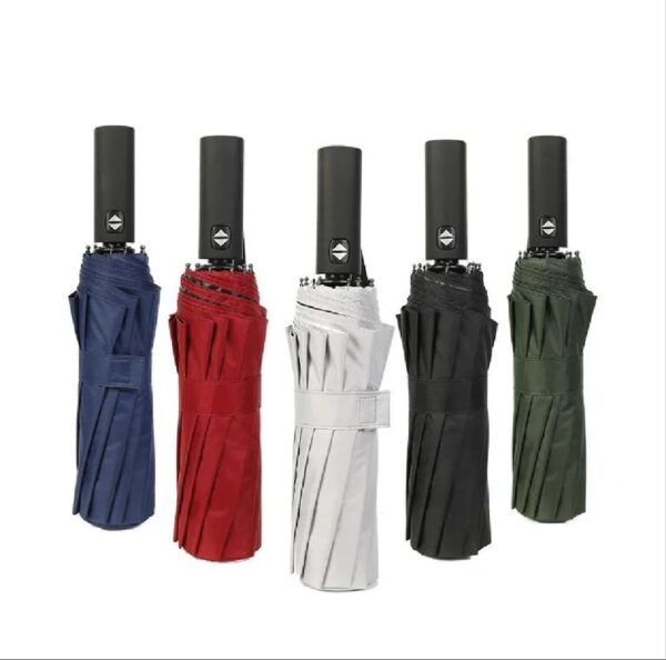 BMW 12-Rib Heavy Duty Umbrella, Multifunctional auto open & auto close best umbrella - Image 7